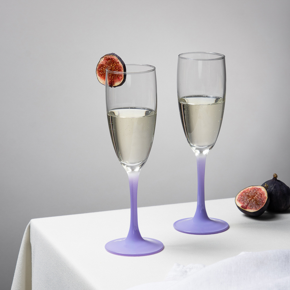 ОСЗ Набор бокалов для шампанского 2шт 170мл Эдем Лак микс, арт.№ 878-535