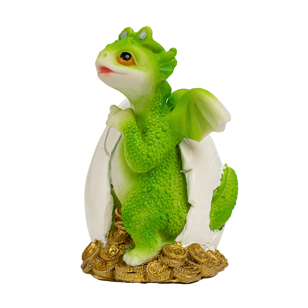 СНОУ БУМ Копилка Символ Года, полистоун, 8х6х10см, розовый, зеленый, голубой, арт.№ 359-882