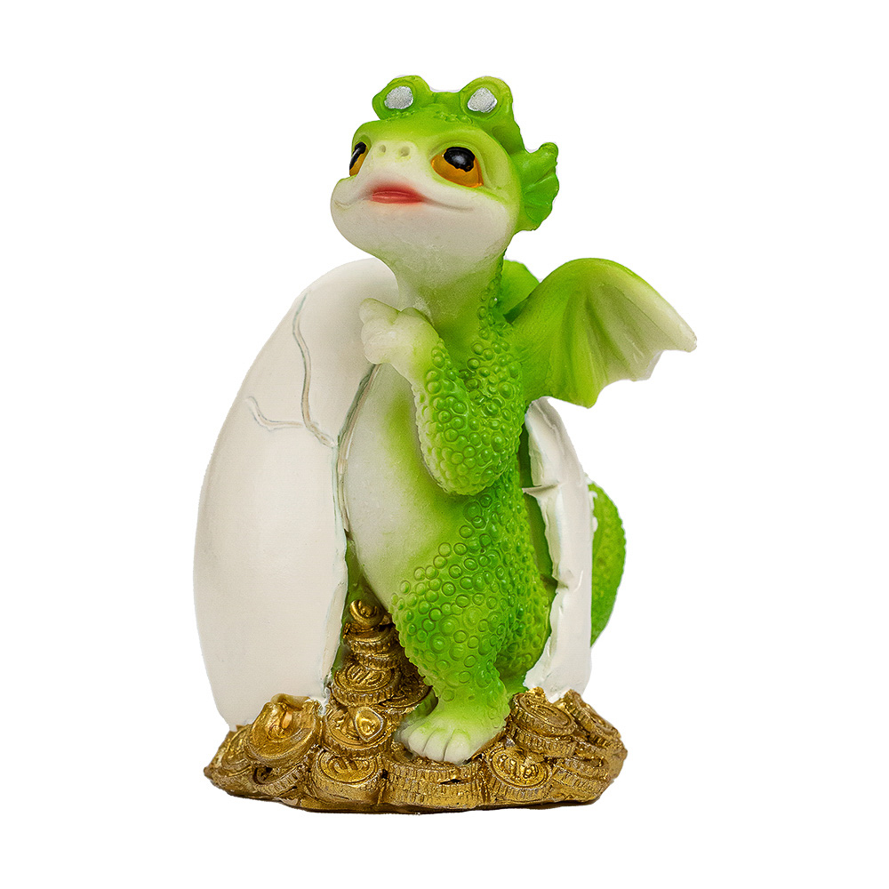 СНОУ БУМ Копилка Символ Года, полистоун, 8х6х10см, розовый, зеленый, голубой, арт.№ 359-882