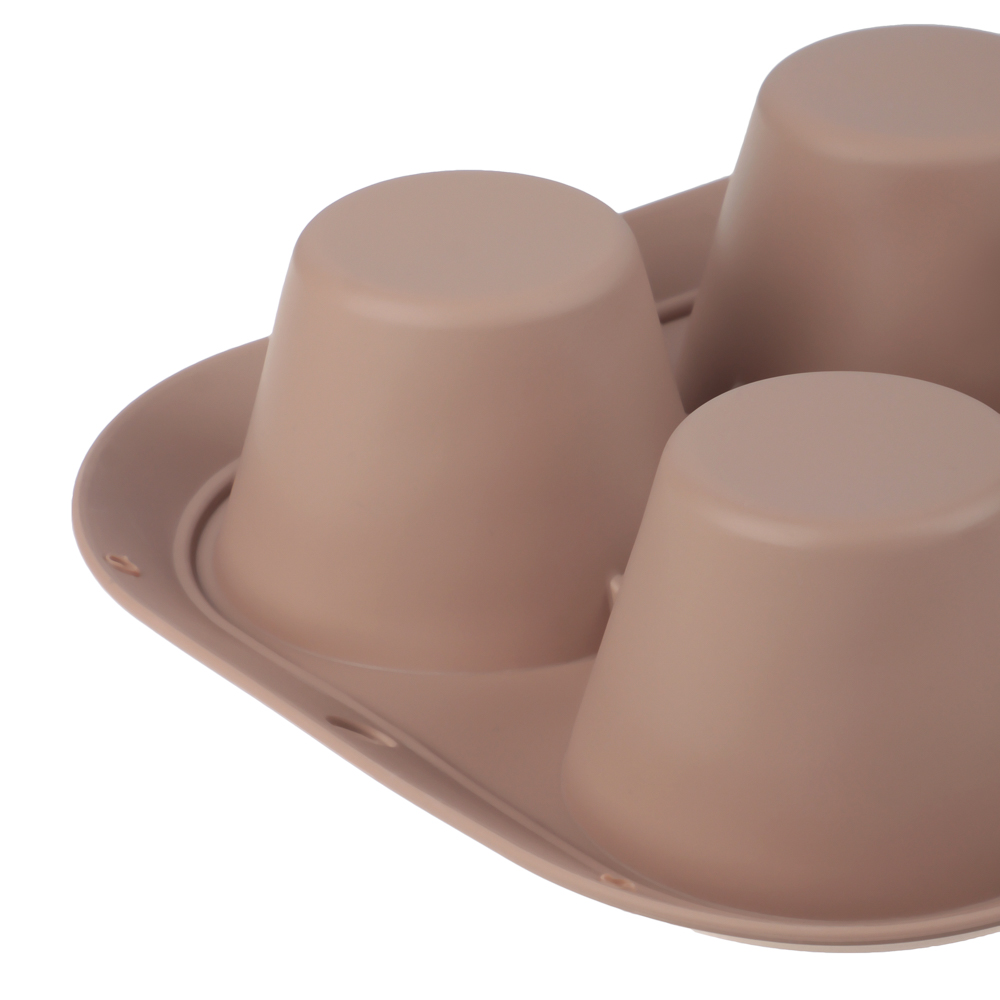 SATOSHI Алион Форма для выпечки 6 ячеек 28,8x19,8х5,3см, силикон, арт.№ 856-109