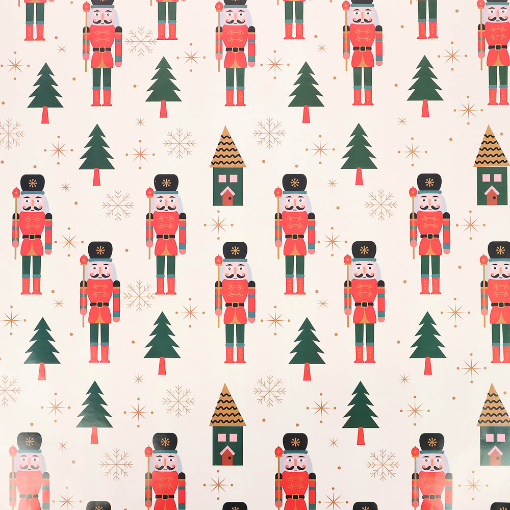 Бумага тм СНОУ БУМ подарочная, 70x100 см, 70 г односторонняя, 6 диз., арт.3, арт.№ 570-080