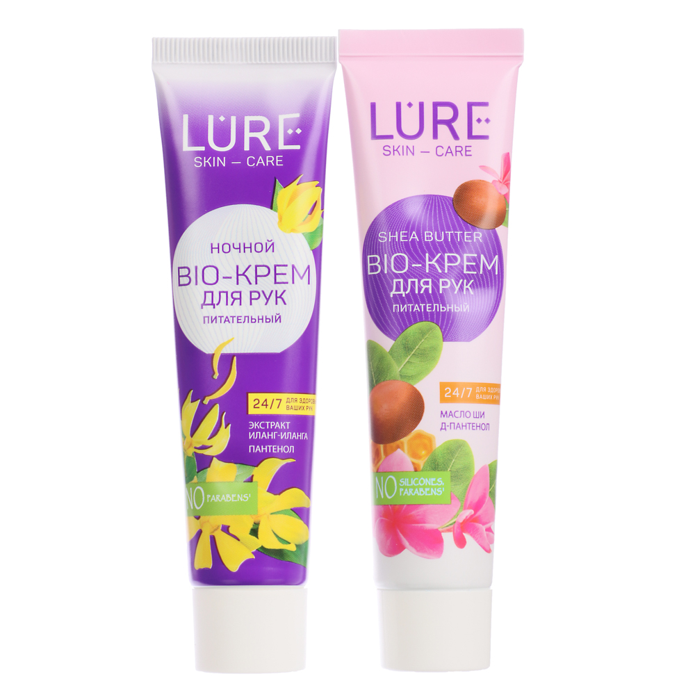 Подарочный набор женский LURE Beauty Joy Крем д/рук питательный+Крем для рук ночной,2штх40мл, арт.№ 937-037
