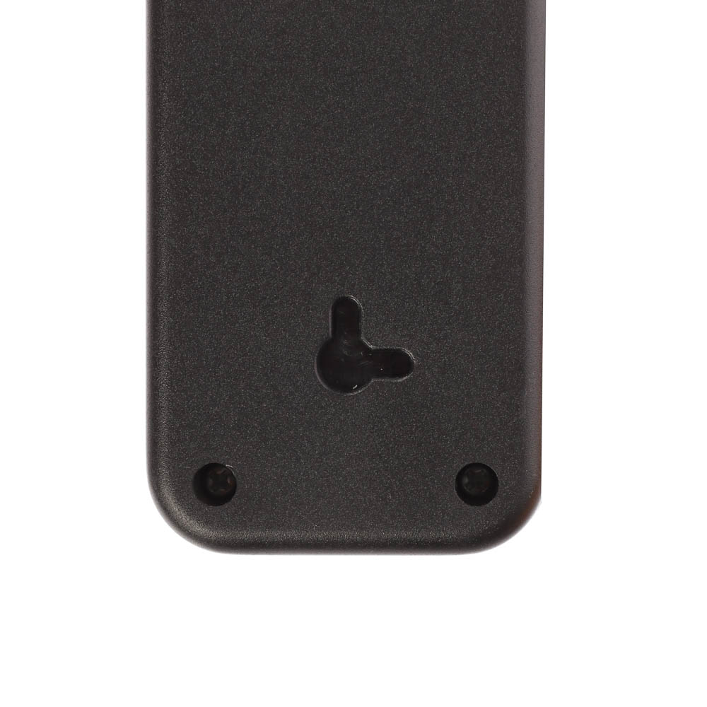 Удлинитель, сетевой фильтр 4 гнезда 3м BY Black, 2*USB, 1*type-C,выкл., 2500Вт, чёрный, арт.№ 907-276