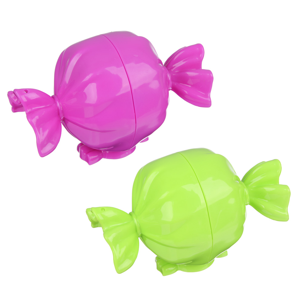 ИГРОЛЕНД Волчок девочка в шаре, ABS, 12,5х6,5х6,5см, 6 дизайнов, арт.№ 295-175