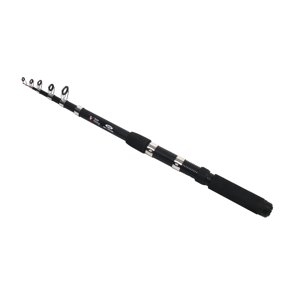 Спиннинг "Шторм" тм AZOR FISHING, телескоп., файбергласс, 2,1м, тест 10-30гр., арт.№ 149-026