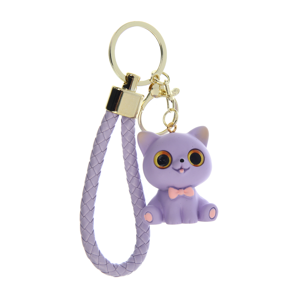 Подвеска брелок тм ЮL Мой питомец, пластик, металл, 4-5 см,  4 дизайна, арт.№ 334-141