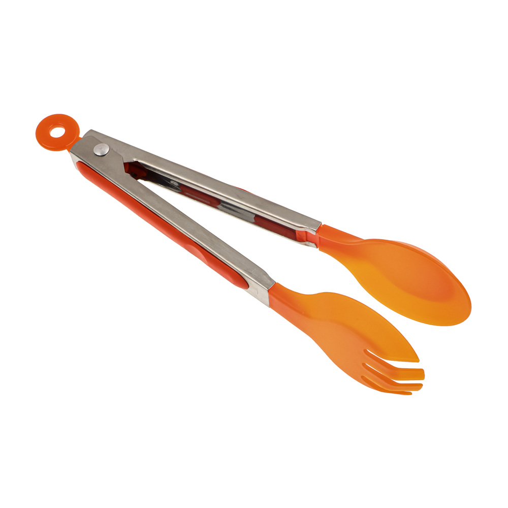 Щипцы-ложка кухонные 25см, нерж.сталь, полипропилен, арт.№ 884-087