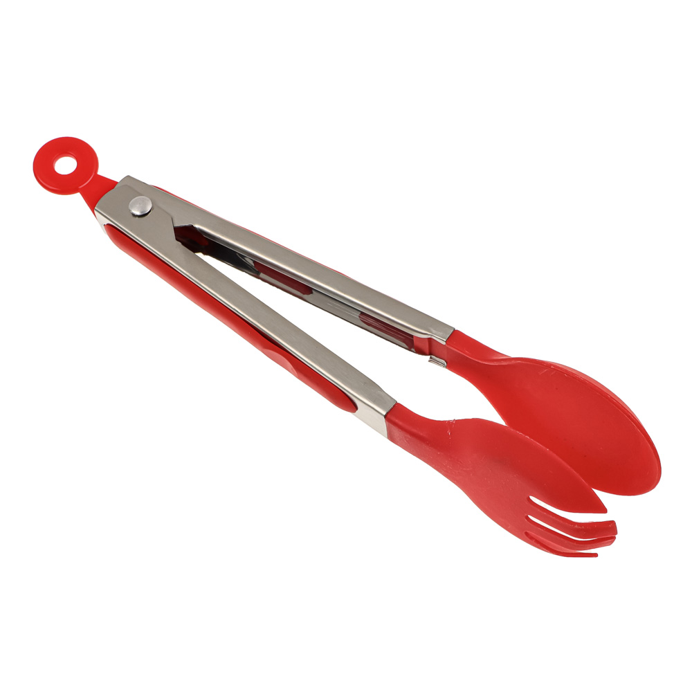 Щипцы-ложка кухонные 25см, нерж.сталь, полипропилен, арт.№ 884-087