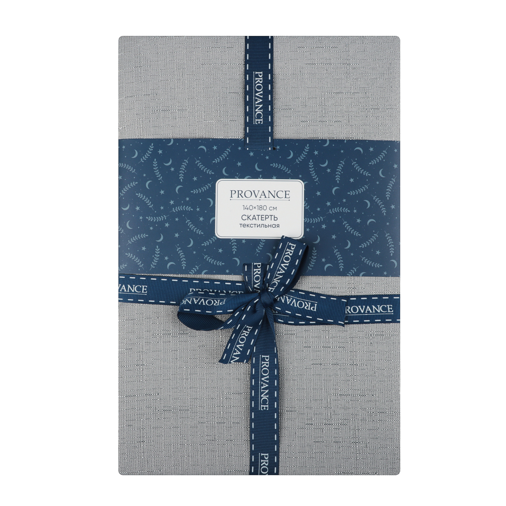 PROVANCE Нордик Скатерть текстильная, 140х180см, 95% пэ, 5% люрекс, арт.№ 492-284