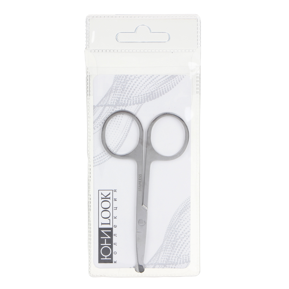 ЮНИLOOK Ножницы маникюрные безопасные, сталь, 8,8см, арт.№ 305-338