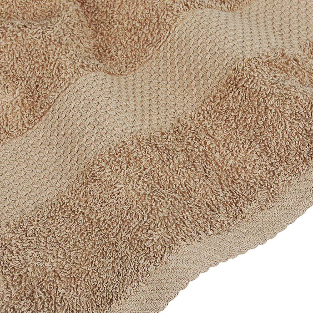 PROVANCE Наоми Полотенце махровое, 100% хлопок, 50х90см, 360гр/м, зелено-коричневый, арт.№ 489-192