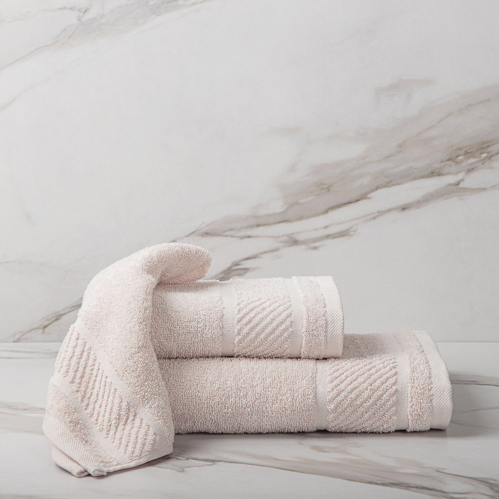 PROVANCE Виана Полотенце махровое, 100% хлопок, 70х130см, молочный, арт.№ 484-069