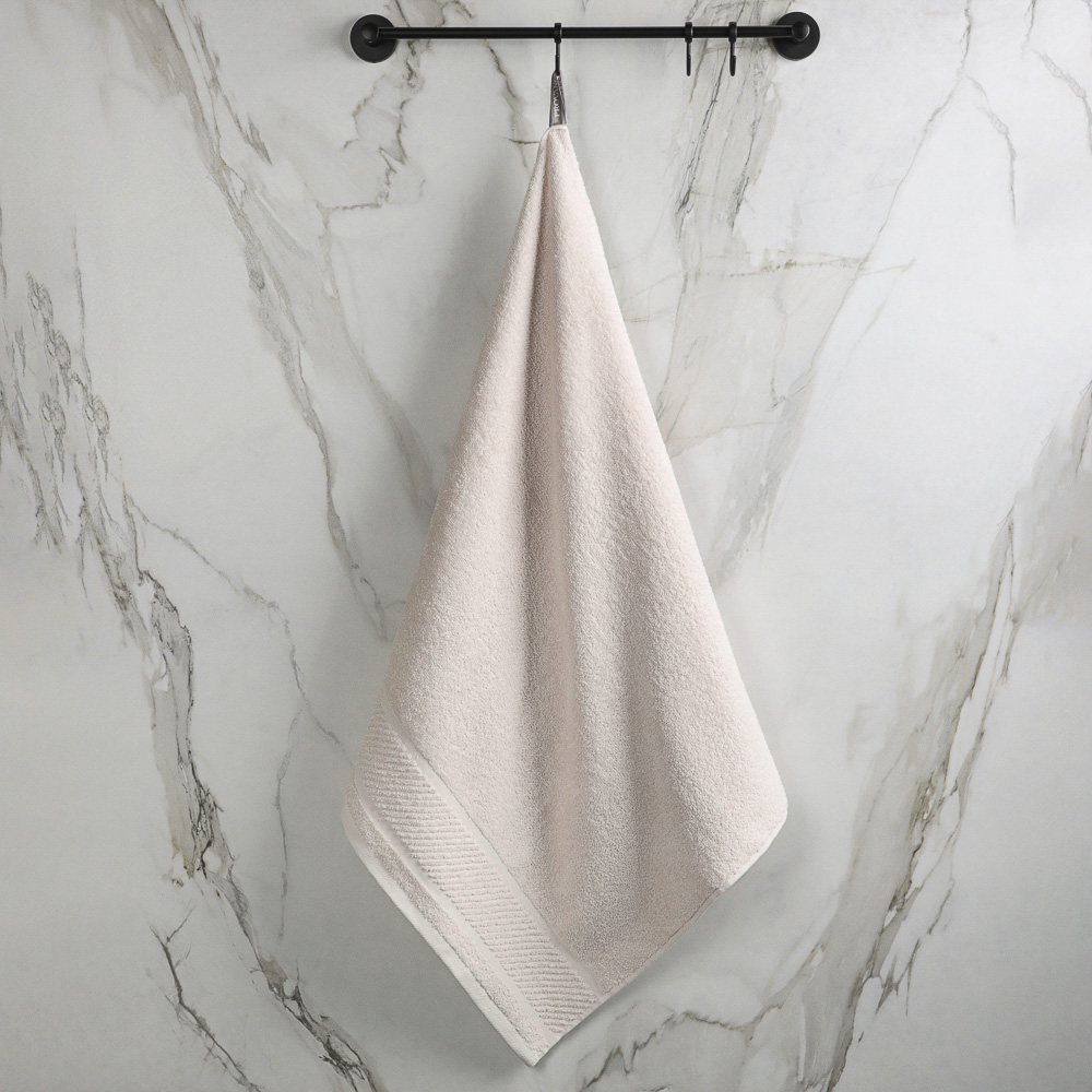 PROVANCE Виана Полотенце махровое, 100% хлопок, 70х130см, молочный, арт.№ 484-069