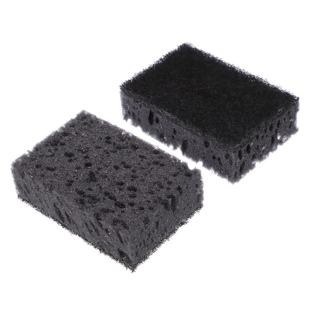 Губки для мытья посуды тм VETTA  BLACK, 12 шт, 9,8x6,5x3,1 см, коралл, цвет черный, арт.№ 441-269