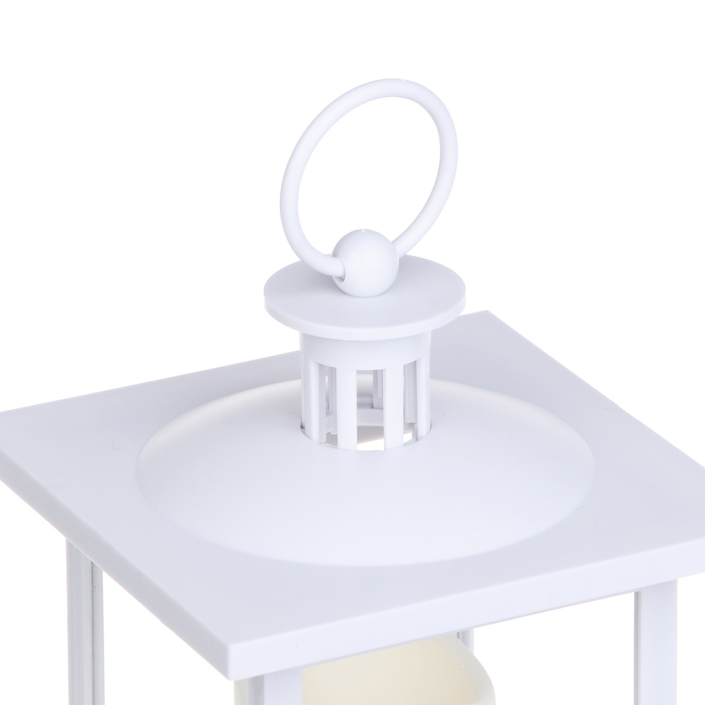 Светильник LED, 13х13х19 см, пластик, 1хCR2023, цвет белый, арт.№ 695-044