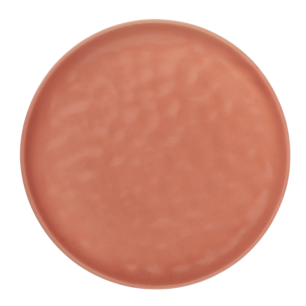 MILLIMI Эвелин Тарелка подстановочная, 26,5х2,5см, керамика, персиковый, арт.№ 824-070