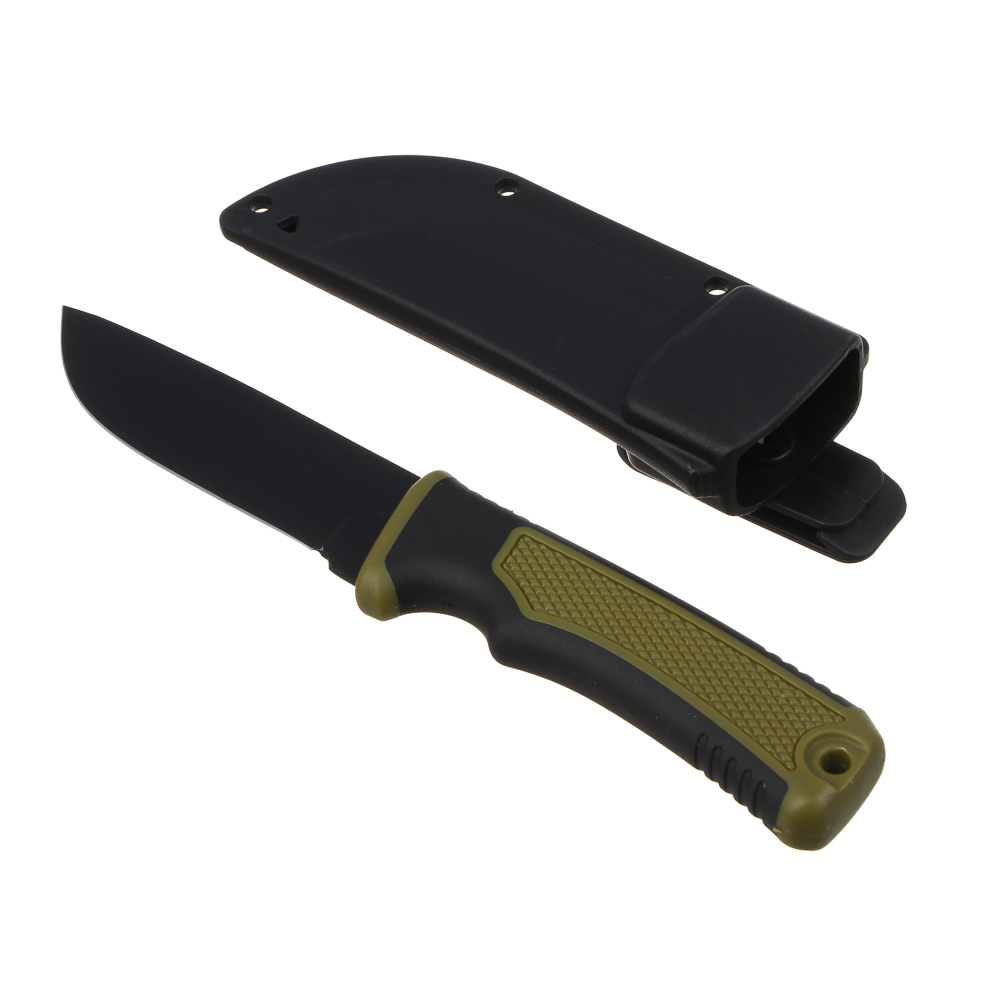 Нож универсальный с ножнами тм ЕРМАК, 22см, 2CR13, пластик, арт.№ 070-020