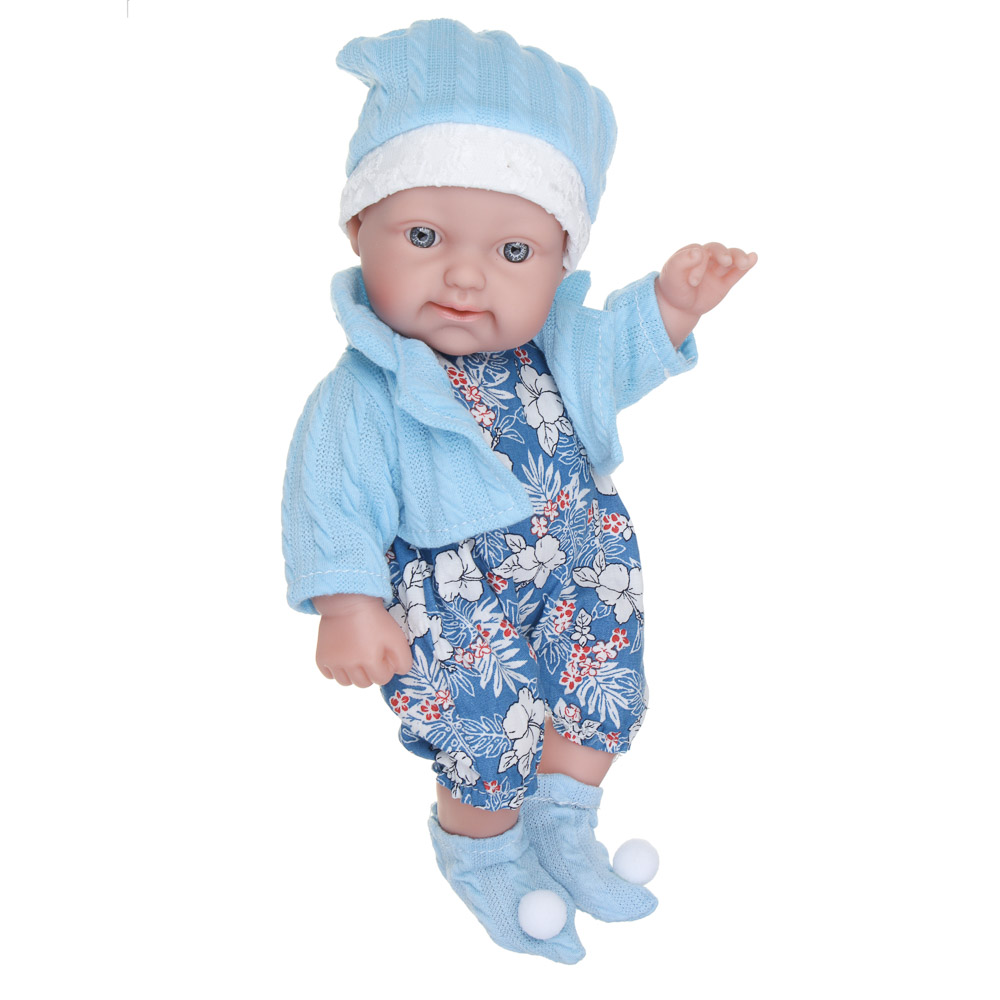 ИГРОЛЕНД Пупс 25 см с аксесс., PP, PVC, полиэcтер, ABS, 33х10х30 см, арт.№ 436-125