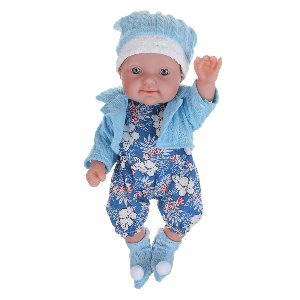 ИГРОЛЕНД Пупс 25 см с аксесс., PP, PVC, полиэcтер, ABS, 33х10х30 см, арт.№ 436-125