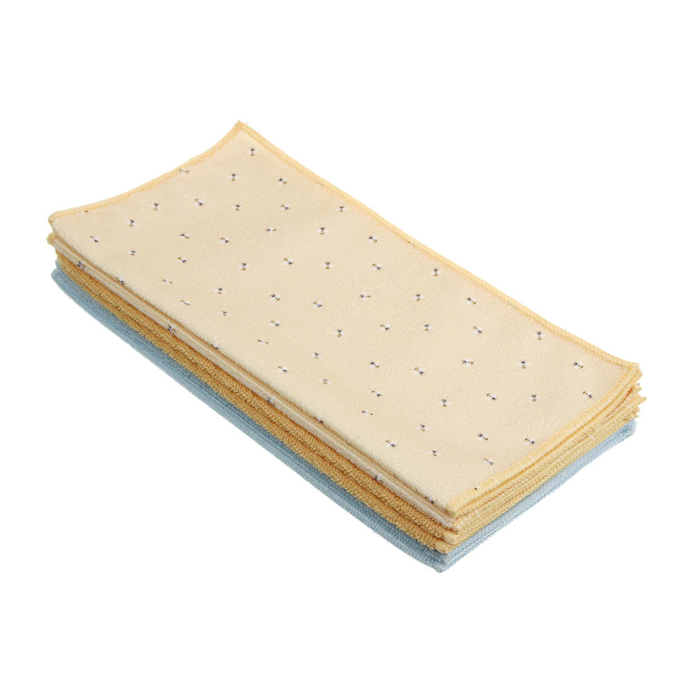 Набор салфеток тм VETTA Орра, 6 шт, 30х30 см, 200г/кв. м., 3 цвета, полиэстер диз2, арт.№ 448-372