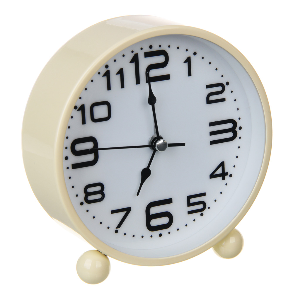 LADECOR CHRONO Будильник, 11x4,2x11см, 1xАА, металл, арт.1, арт.№ 529-033