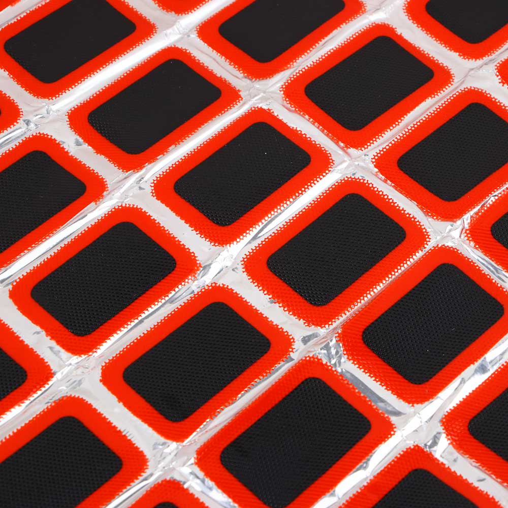 NG Заплатки для ремонта шин 48 предметов, прямоугольные, 35x25мм, арт.№ 777-014