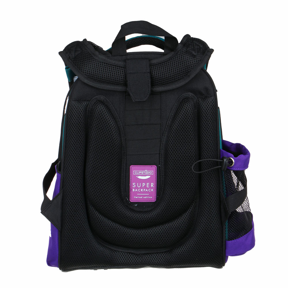 МОНСТР ТРАК Рюкзак шк.жесткий 38х28х15см, 2 отд., 2 карм., эргоном.спинка, лямки с рег.по росту, ПЭ, арт.№ 254-805