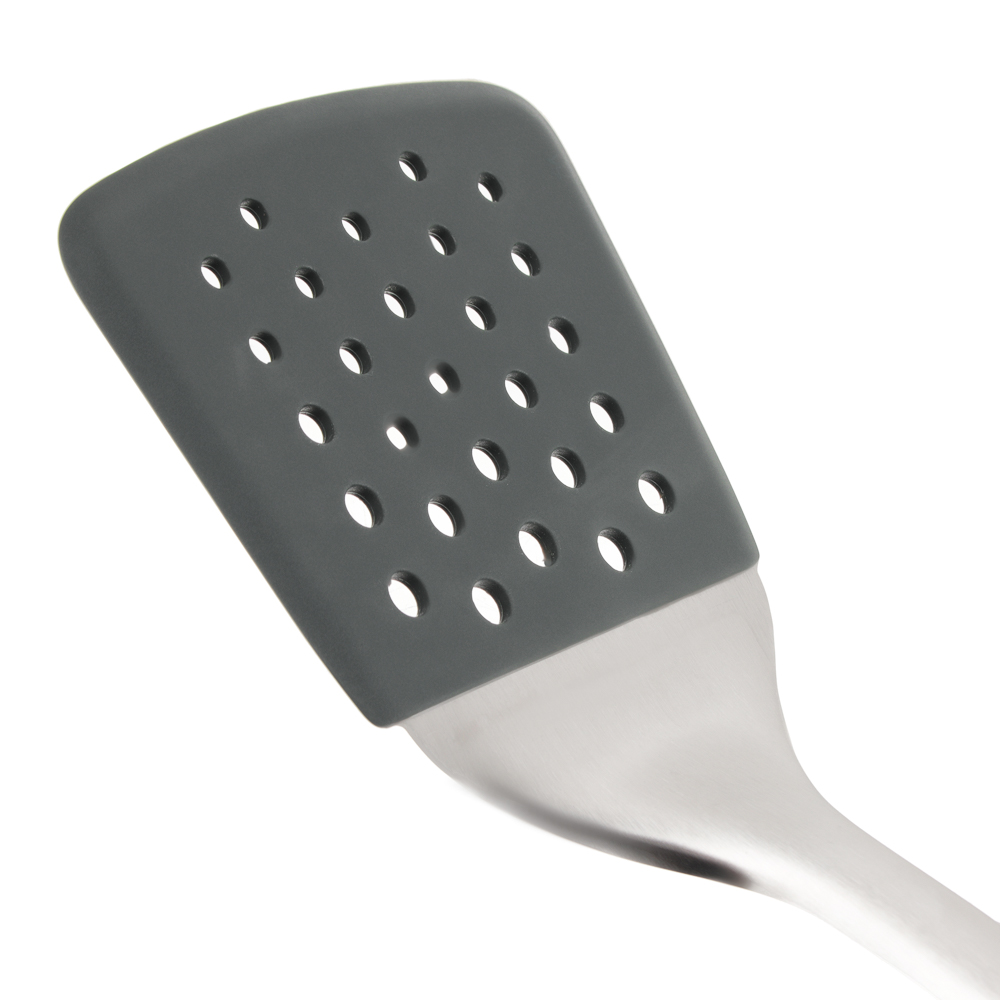 Ivlev Chef Fusion Лопатка с прорезями 34см, нерж.сталь, силикон, арт.№ 882-311