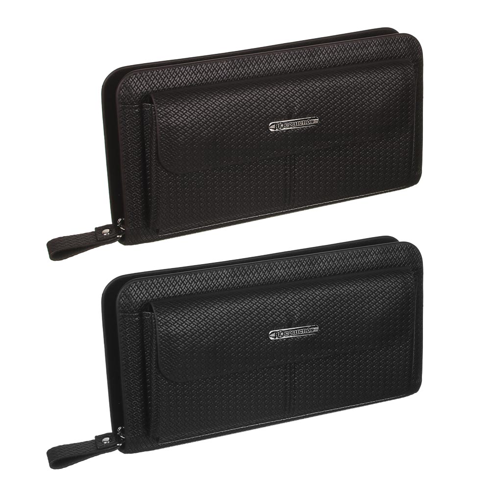 ЮL Бумажник с отделением для смартфона, ПУ, 21х11,5х4,4см, 2 цвета, КК21-18, арт.№ 303-919