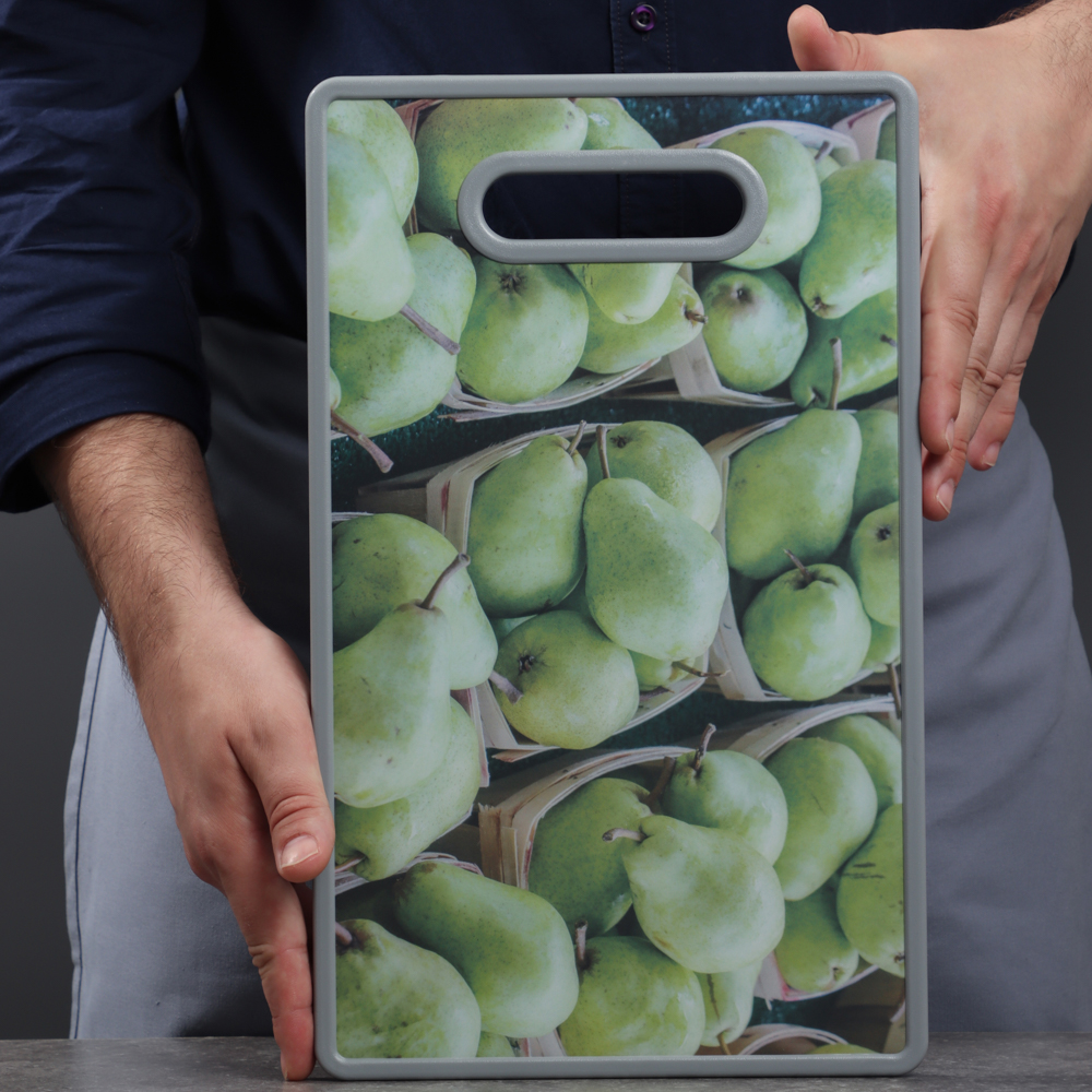 SATOSHI Доска разделочная "Тропики" 37х23х1,2см, пластик, арт.№ 852-125