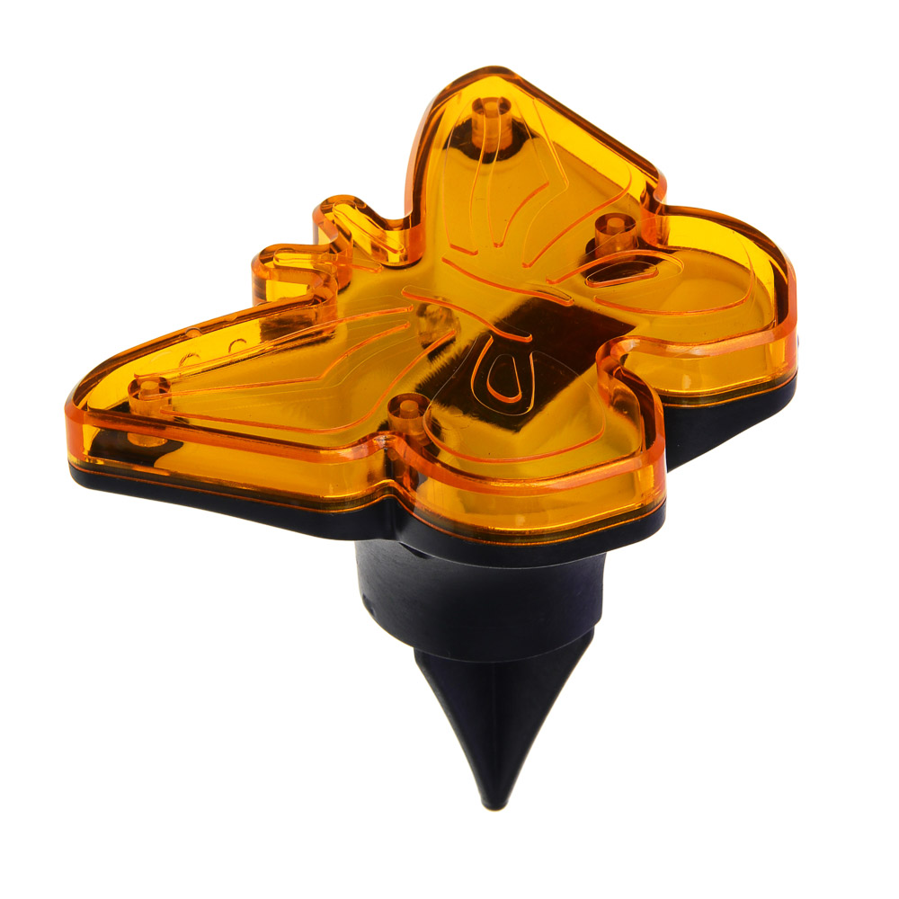 INBLOOM Фонарь на солнечной батарее Бабочка, 9x6.5x8см, 1LED, белый, 1.2V 40mAh Ni-MH, пластик, арт.№ 810-007