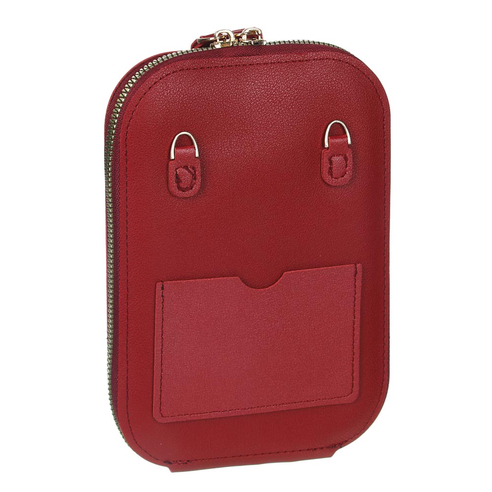 ЮL Кошелек-сумочка на длинном ремне, ПВХ, 19х13см, 4 цвета, КК21-14, арт.№ 303-916