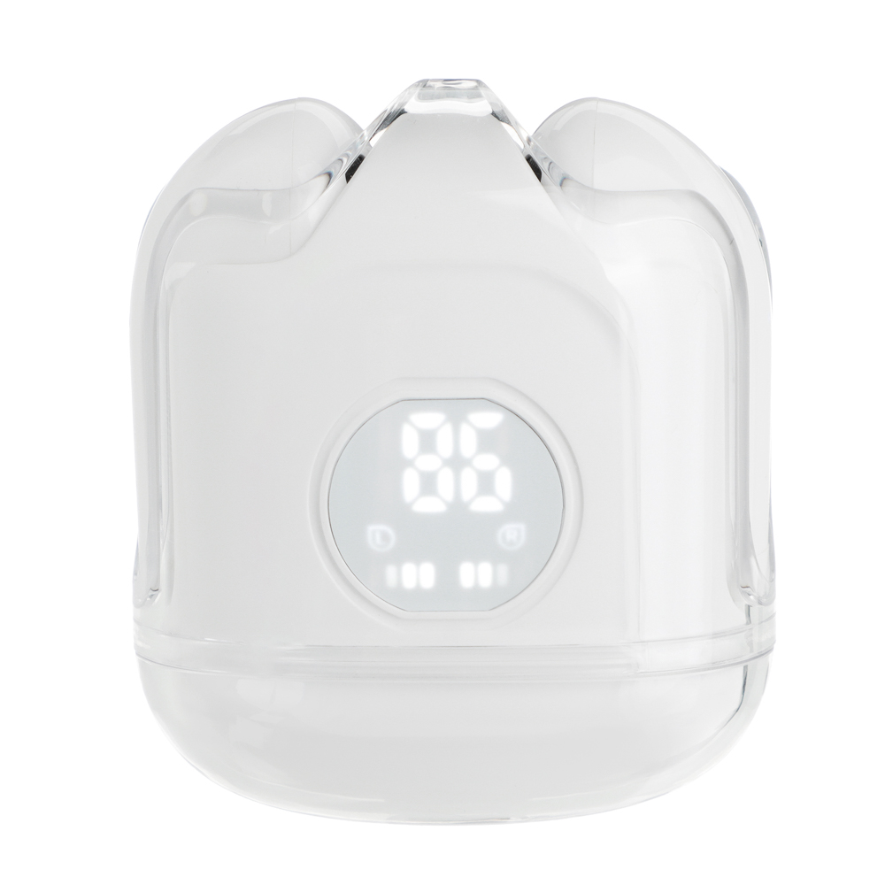 Наушники беспроводные TWS BY Сosy, 40/250мАч, Bluetooth 5.3, белый, арт.№ 410-246