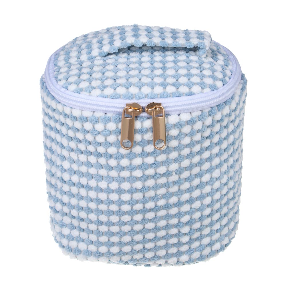 ЮL Косметичка сундучок Velvet, 100% ПЭ, 14х14см, 2 цвета, арт.№ 327-323