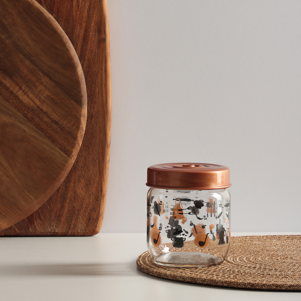 HEREVIN Китчен Банка для сыпучих продуктов, стекло, 425мл, 171341-873, арт.№ 828-288