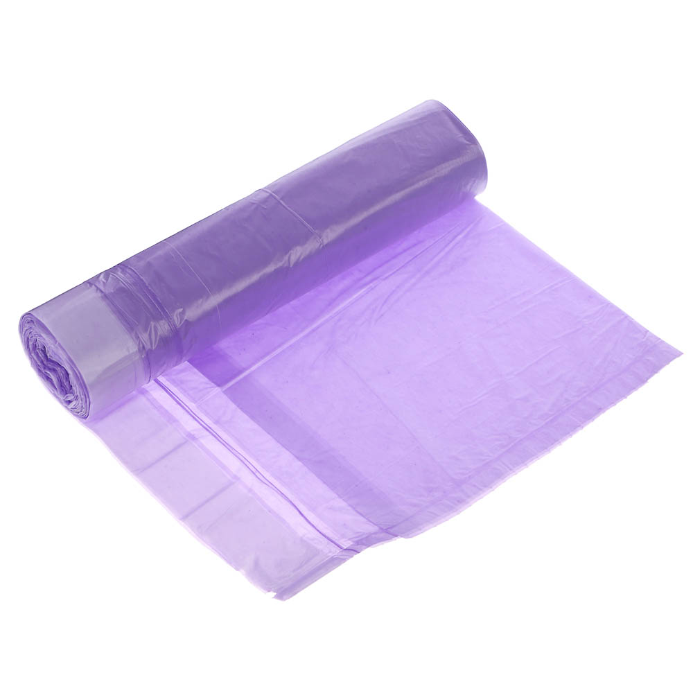 VETTA Мешки для мусора с завязками 50 л., 10 шт., стандарт, цветные, рулон, арт.№ 449-047