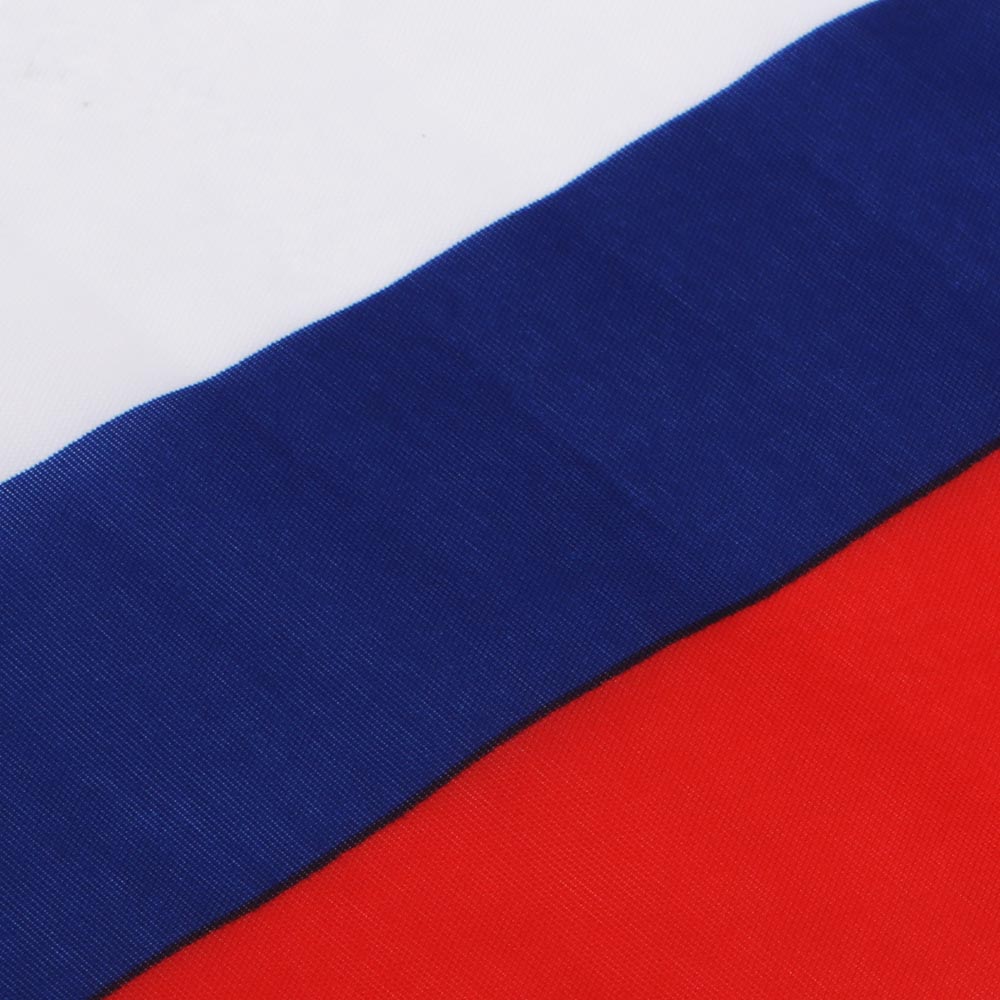 Флаг Россия малый тм Мечтай, 14х21 см, шток 30 см, арт.№ 585-086