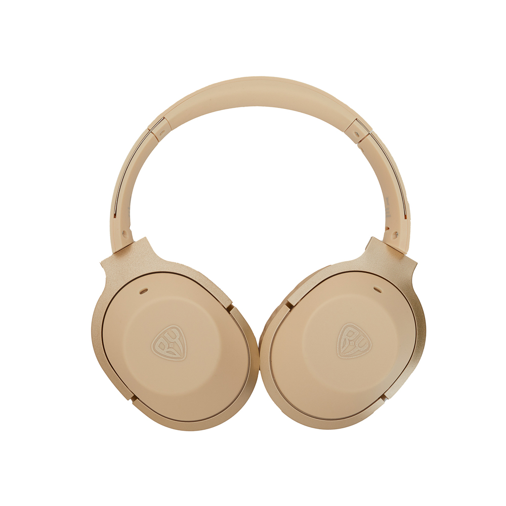 Наушники беспроводные накладные BY Slide, 400мАч, BT 5.0, складные, бежевый, арт.№ 443-017