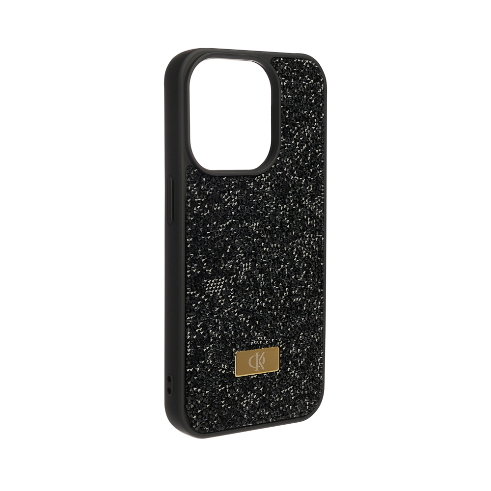 BY Ф.Киркоров Чехол КРИСТАЛЛЫ, для iPhone 15PRO MAX, материал TPU, чёрный, арт.№ 470-004