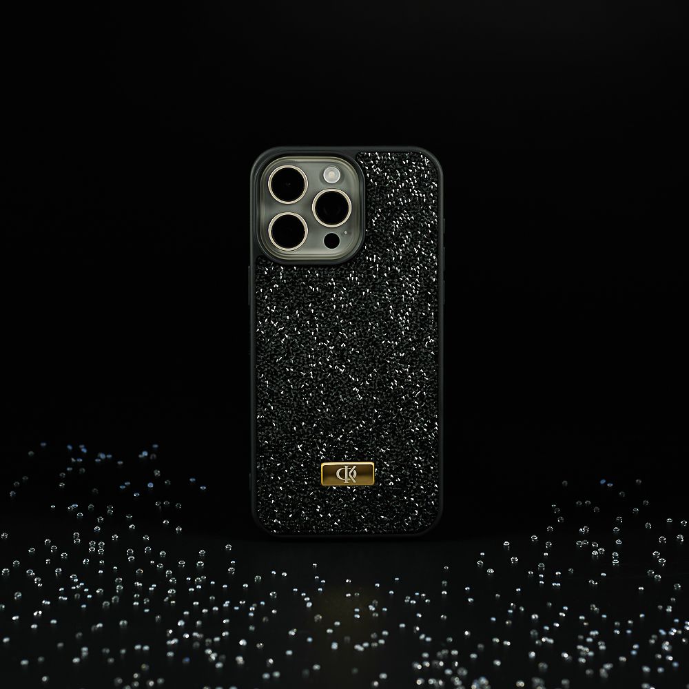 BY Ф.Киркоров Чехол КРИСТАЛЛЫ, для iPhone 15PRO MAX, материал TPU, чёрный, арт.№ 470-004