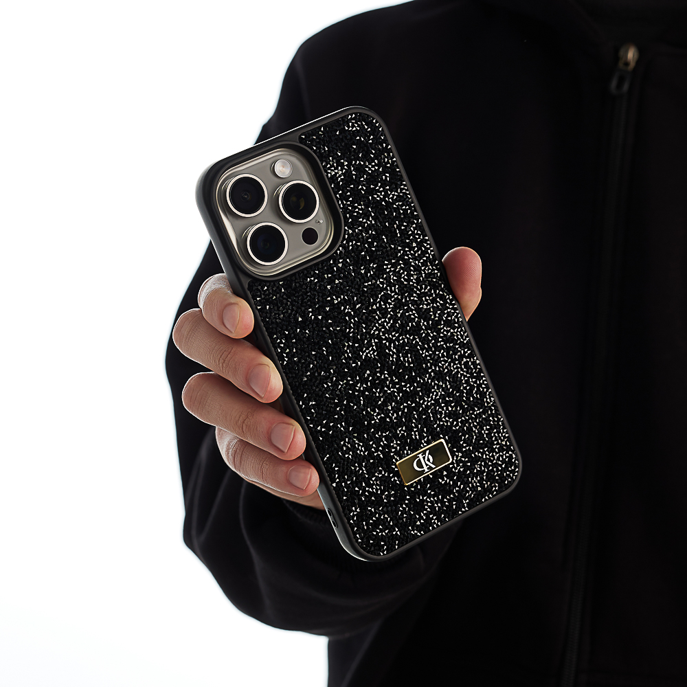 BY Ф.Киркоров Чехол КРИСТАЛЛЫ, для iPhone 15PRO MAX, материал TPU, чёрный, арт.№ 470-004