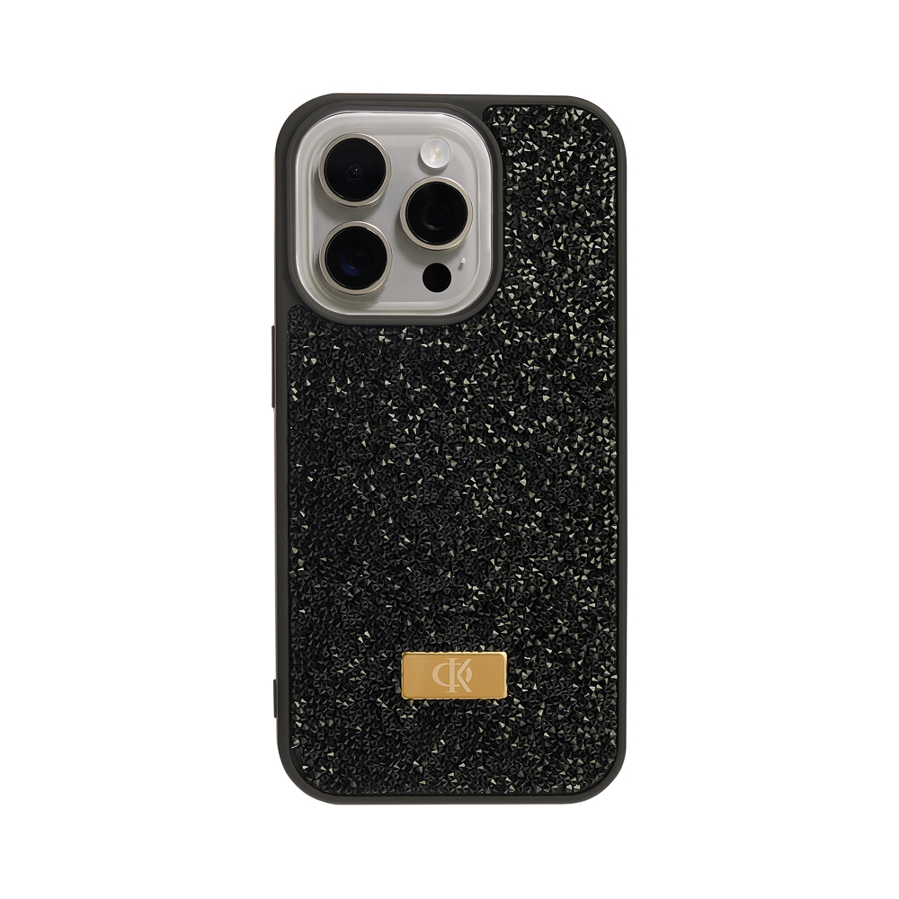 BY Ф.Киркоров Чехол КРИСТАЛЛЫ, для iPhone 15PRO MAX, материал TPU, чёрный, арт.№ 470-004