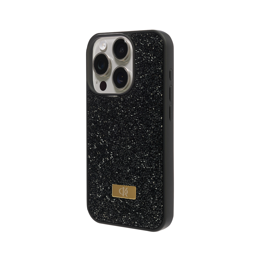 BY Ф.Киркоров Чехол КРИСТАЛЛЫ, для iPhone 15PRO MAX, материал TPU, чёрный, арт.№ 470-004