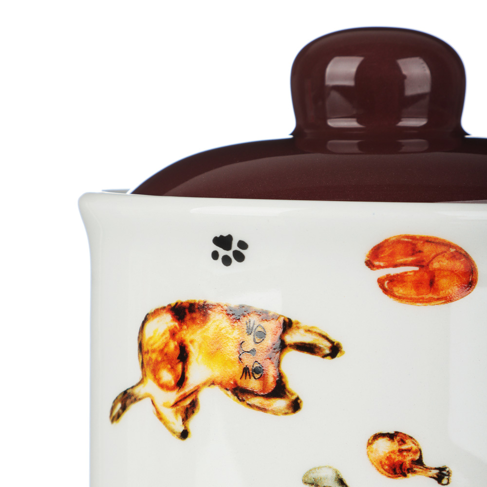 Сахарница 500мл, тм MILLIMI Котовасия, керамика, арт.№ 824-303