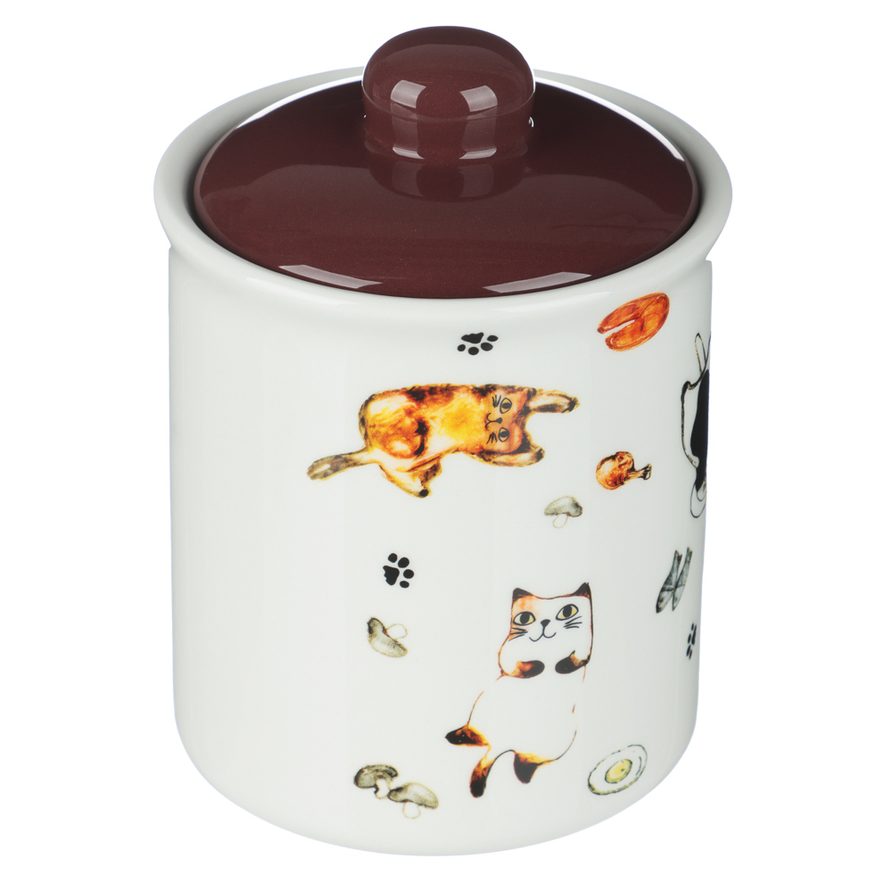 Сахарница 500мл, тм MILLIMI Котовасия, керамика, арт.№ 824-303