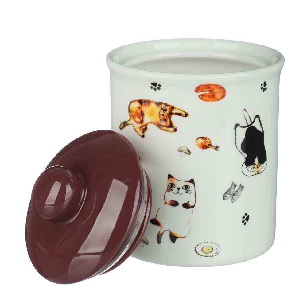 Сахарница 500мл, тм MILLIMI Котовасия, керамика, арт.№ 824-303