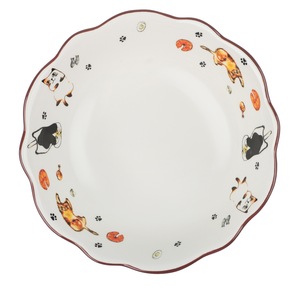 Салатник 21см, тм MILLIMI Котовасия, керамика, арт.№ 824-305