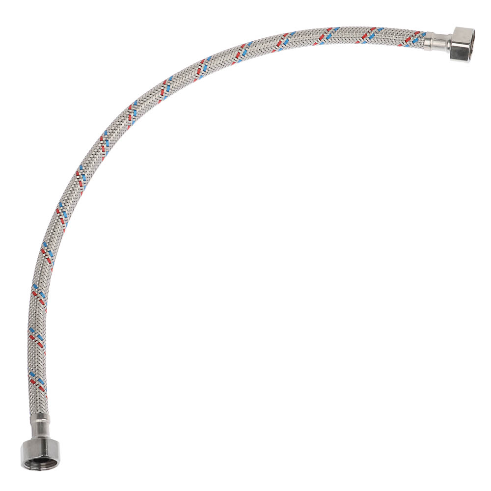 FRESSO Подводка гибкая для воды, Г1/2"-Г1/2", 50см, арт.№ 573-219