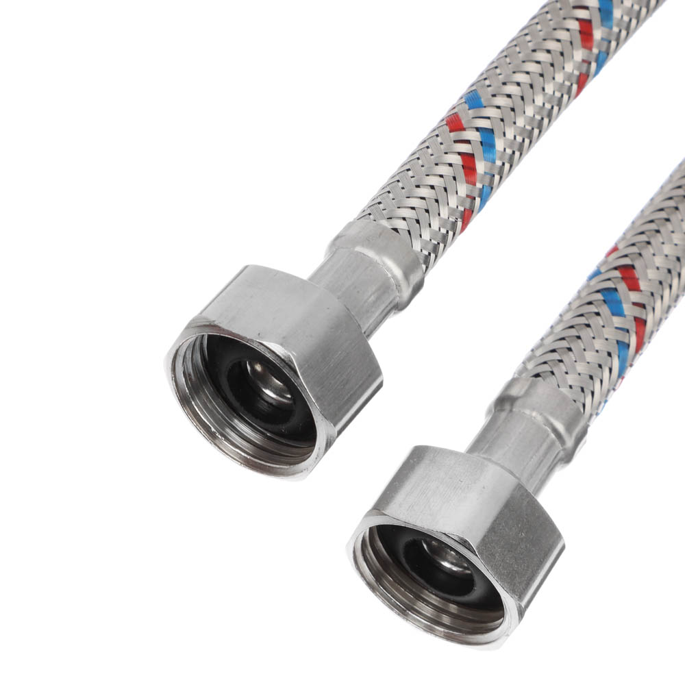 FRESSO Подводка гибкая для воды, Г1/2"-Г1/2", 50см, арт.№ 573-219