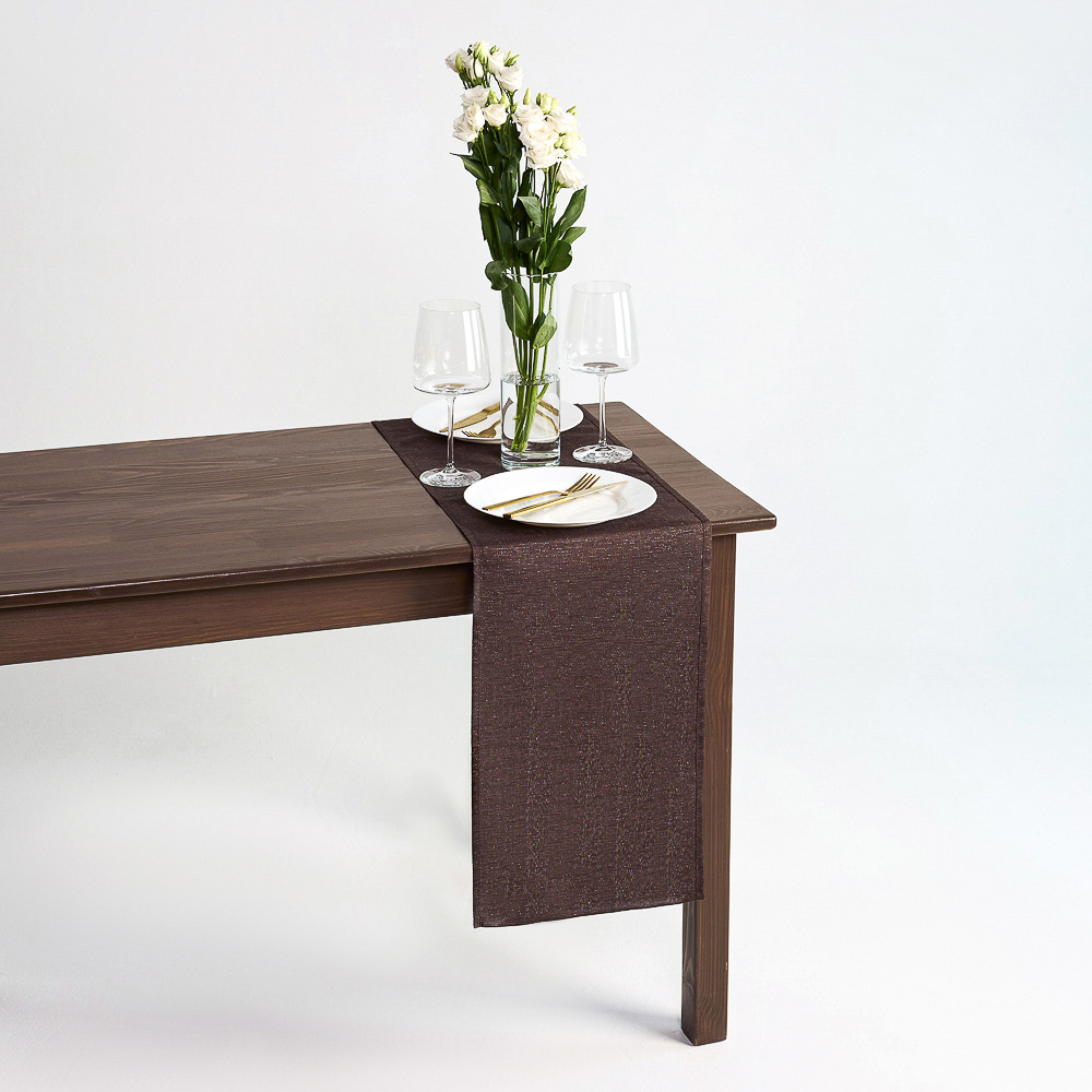 PROVANCE Фелиз Дорожка текстильная для сервировки стола, 30х140см, 85% пэ 15% люрекс, арт.№ 492-194